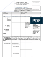 Worksheet 3 - Contracts: Conflict of Laws