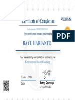 Pelatihanprakerja - 2020-10-01 - BAYU HARIANTO - 22311431601519126 PDF