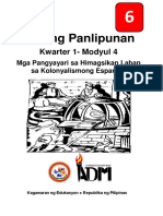 AP6 - Q1 - Mod6 - Ang - Kongreso - NG - Malolos - at - Ang - Deklarasyon - NG - Kasarinlan - NG - Mga - Pilipino - Version3 PDF