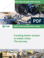 Better cities through better streets