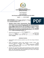 Draft Kontrak Pengadaan Tas Sosialisasi Empat Pilar MPR RI