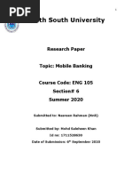 Eng 105 Research Paper Mohd Saleheen Khan 1711528630