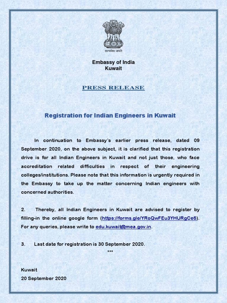 Indian Engineers in Kuwait Register | PDF | Business | Technology ...
