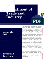 Department of Trade and Industry