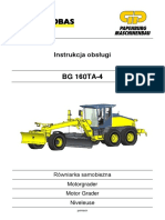 Instrukcja Obsługi BG 160TA-4 (44 0402 - 44 0403)