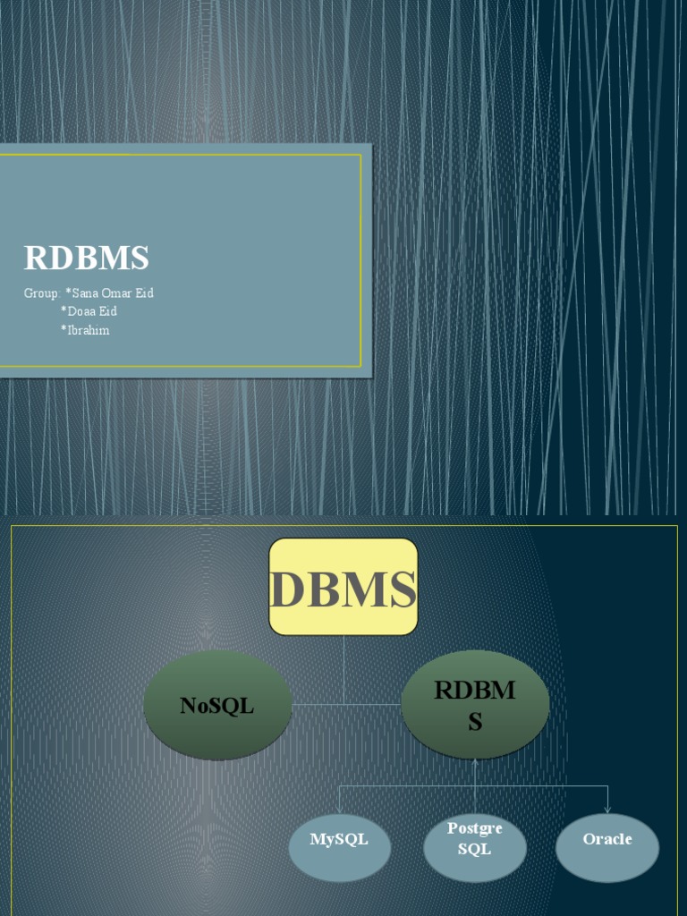 Comparing popular RDBMS - Oracle, PostgreSQL and MySQL | PDF | Postgre ...