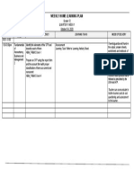 Weekly Home Learning Plan: Grade 12