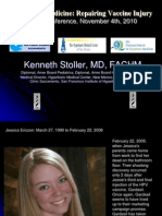 Kenneth Stoller, MD, FACHM: Hyperbaric Medicine: Repairing Vaccine Injury