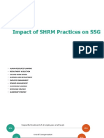 Impact of SHRM Practices On SSG