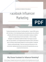 Everything You Need to Facebook Influencer Marketing