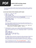 DC v2016.12-SP3 Lab Setup Checks: 1. UNIX% CP - R Lab5 Test - Lab5 CD Test - Lab5 DC - Shell - Topo