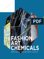 Fashion ART Chemicals: Garment and Wet Processing Product Catalogue