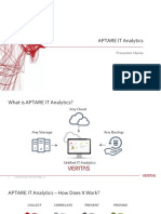 APTARE IT Analytics: Presenter Name