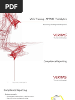 VSE+ Training - APTARE IT Analytics: Reporting, Alerting and Integration