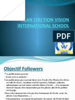 Plan D'action Vision International School