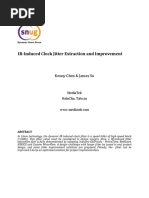 IR-Induced Clock Jitter Extraction and Improvement: Kenny Chen & James Su