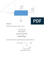 Datos, Calculos y Resultados Lore Lab Leche Condensada