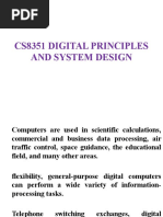 Cs8351 Digital Principles and System Design