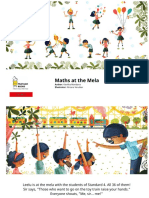 Maths at The Mela: Author: Kavitha Mandana Illustrator: Nirzara Verulkar
