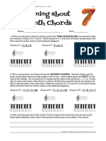 Learning about Seventh Chords in Jazz Improvisation