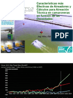 Aireadores Caractersticas Efectivasy Calculospara Aireación Tecnicaen Camaroneras