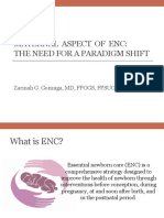 Maternal Aspects of ENC - FEU2014