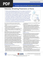 SVN Aerosol Treatment Guidelines | PDF | Breathing | Therapy