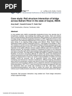 CETRA 2018 Rail Structure Interaction of Bridge Across Balram River