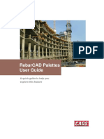 RebarCAD Palettes User Guide PDF