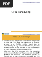  CPU Scheduling