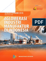Analisis Hasil Listing Sensus Ekonomi 2016 - Aglomerasi Industri Manufaktur Di Indonesia