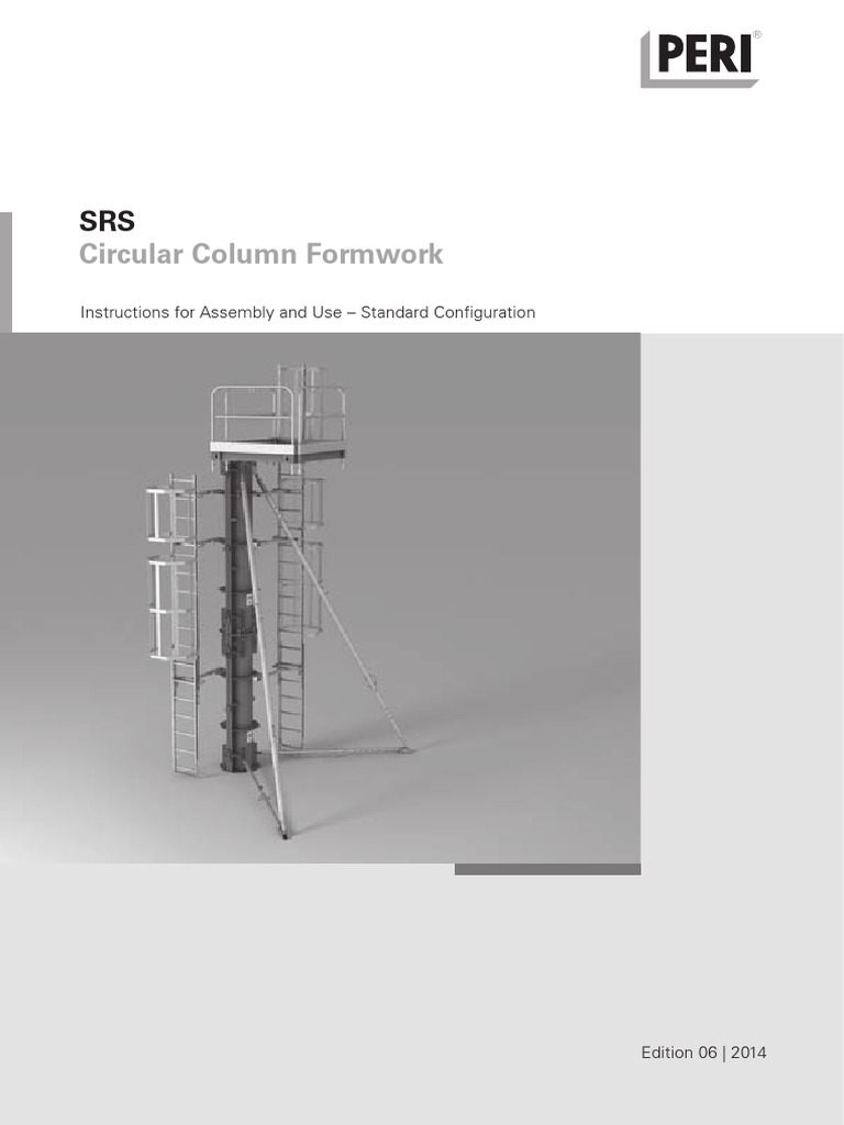 Srs Circular Column Formwork Instructions For Assembly and Use PDF ...