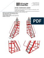 Unisteel Warehouse Ladder