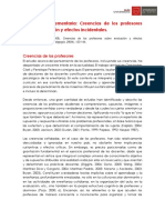 Prieto (2008) - Creencias de Los Profesores Sobre Evaluación y Efectos Incidentales