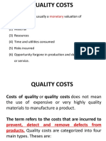 quality cost and qfd