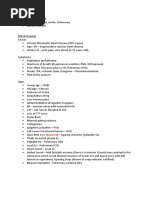 Acls Cheat Sheet PDF | PDF | Cardiopulmonary Resuscitation | Cardiac Arrest