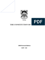 The Constitution of Tuvalu: 2008 Revised Edition CAP. 1.02