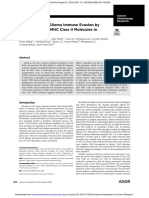 TLR2 Promotes Glioma Immune Evasion by Downregulating MHC Class II Molecules in Microglia