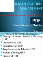 Human Resource Planning