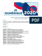 Campus Numerique 2020 - Module - Piloter Sequences Pedagogiques PDF