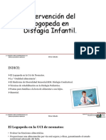 Unidad Didactica 14. Intervencion en Disfagia Infantil - II
