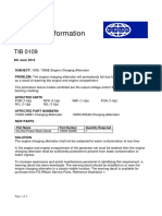 FG Wilson Technical Information Bulletin: 6th June 2012