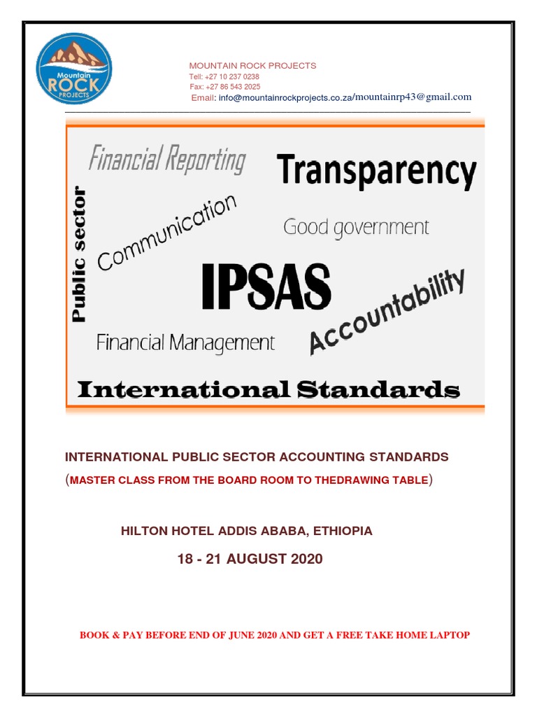 Ethiopia International Public Sector Accounting Standards Latest