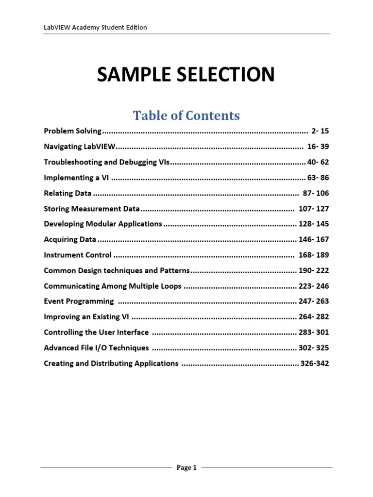 LabVIEW Academy Student Edition Guide | PDF | Computing | Computer ...