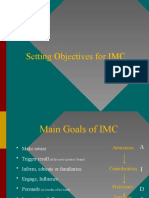 IMC Objectives and SMART Goals