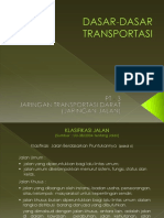 PT - 3, Jaringan Transportasi Darat (Jalan)