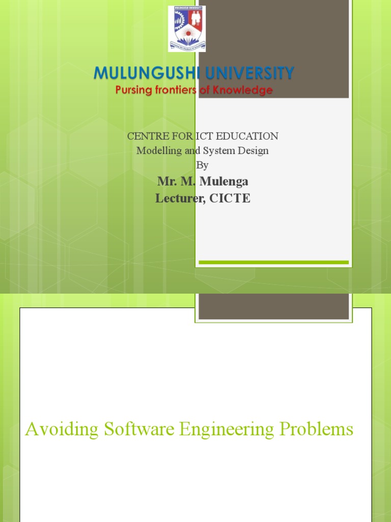 Avoiding Software Engineering Issues | PDF | Software Prototyping ...