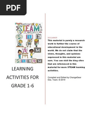 STEAM LEARNING ACTIVITIES COLLECTIONS