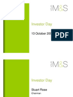 Investor Day: 13 October 2009