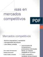 Empresas en Mercados Competitivos